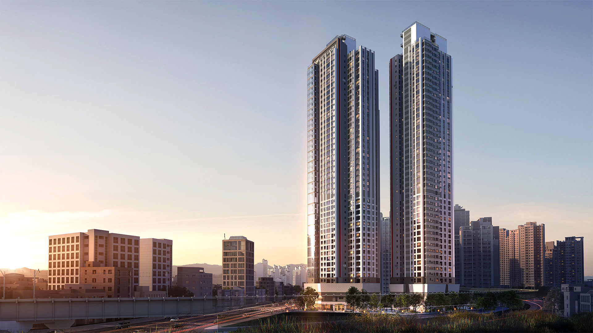 가야역 롯데캐슬 모델하우스