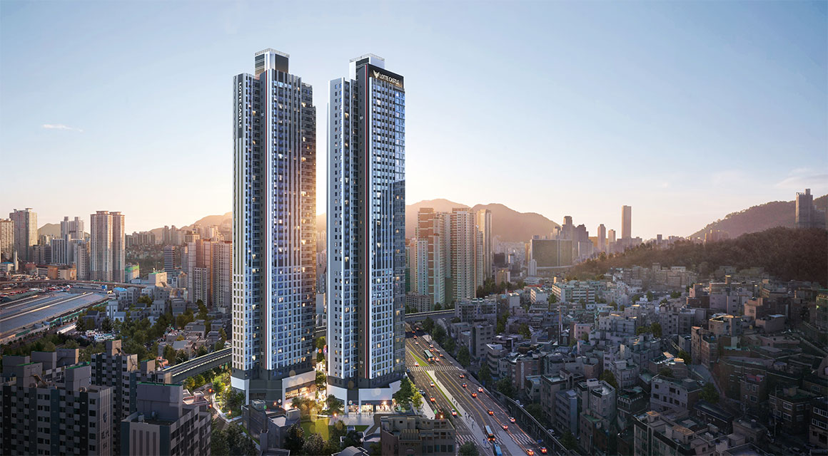 가야역 롯데캐슬 모델하우스